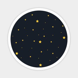 Yellow Stars Magnet